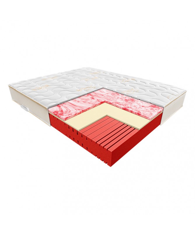 Materac Pola Janpol piankowy w pokrowcu Tencel