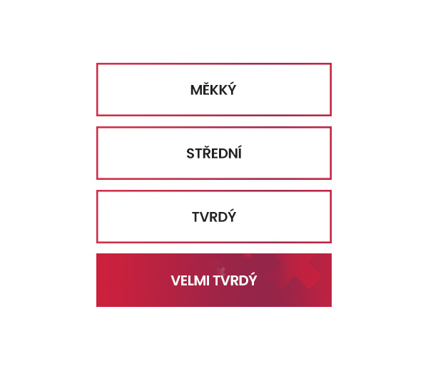 tvrdost- velmi tvrdý