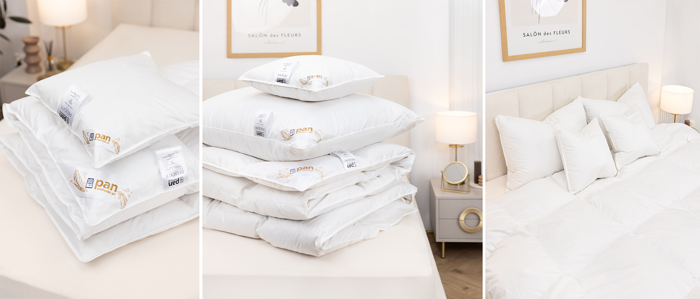 Polštář DELICATE PAN MATRACE s péřovou výplní